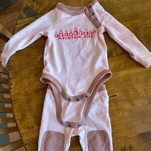 Patagonia Light Pink Baby Capilene Baselayer